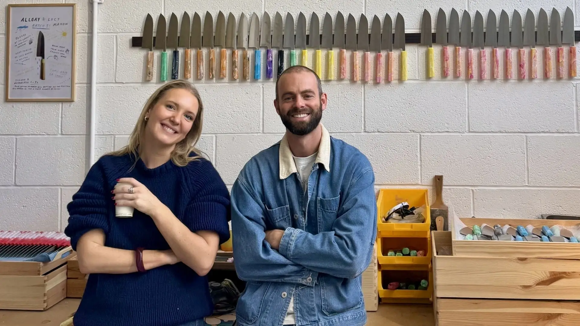 British Kitchen Knife Company Allday Goods Founders